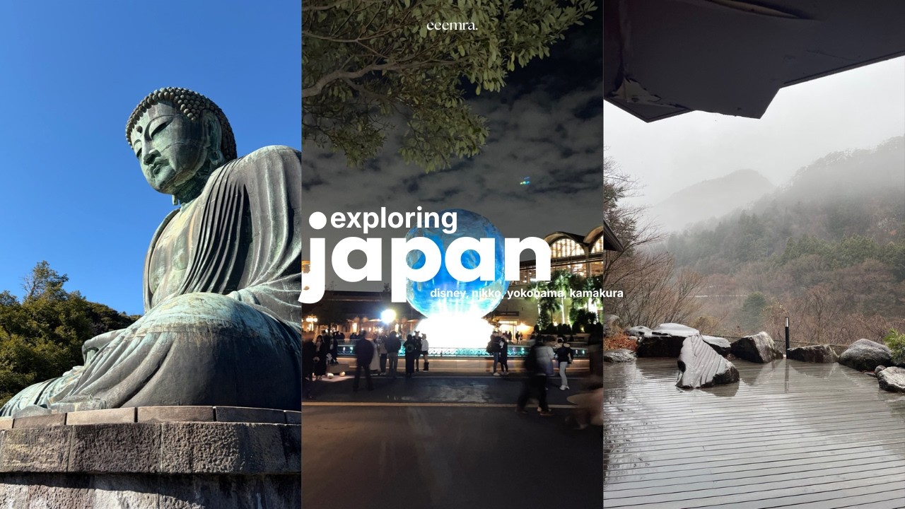 exploring japan: disneysea, yokohama, kamakura