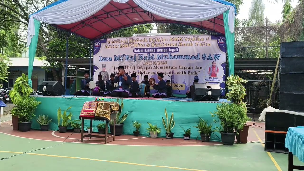 SMP PADINDI - LOMBA HADROH TINGKAT SMP/MTS DI SMK YADIKA 3 KALIDERES