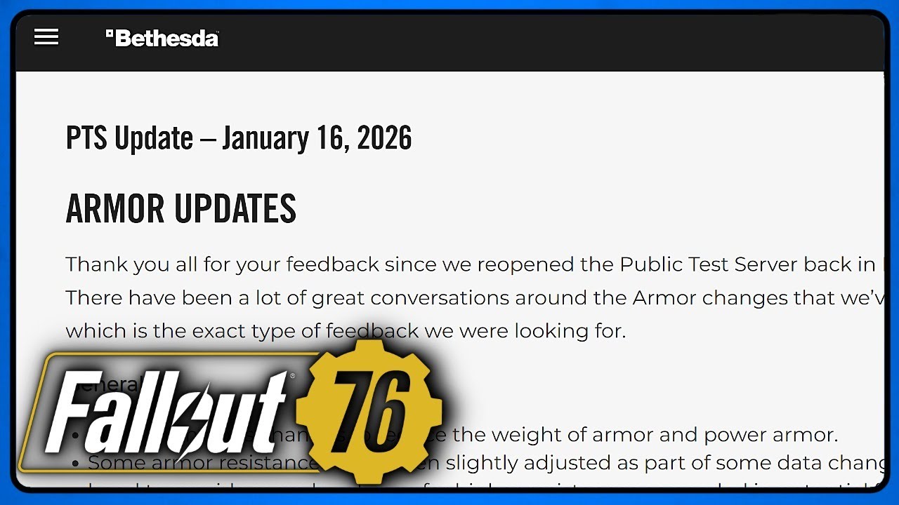 Fallout 76 PTS: INSANE Armor Overhauls + Gauss Minigun NUKED?!