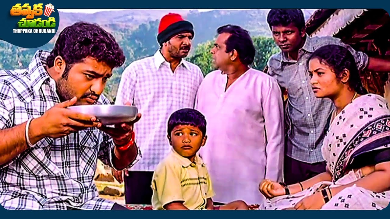 Jr.NTR And Brahmanandam Telugu SuperHit Movie Scene | @ThappakaChudandi9