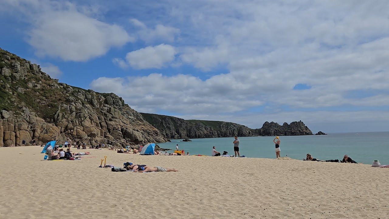 PORTHCURNO BEACH,  AND LAND'S END.