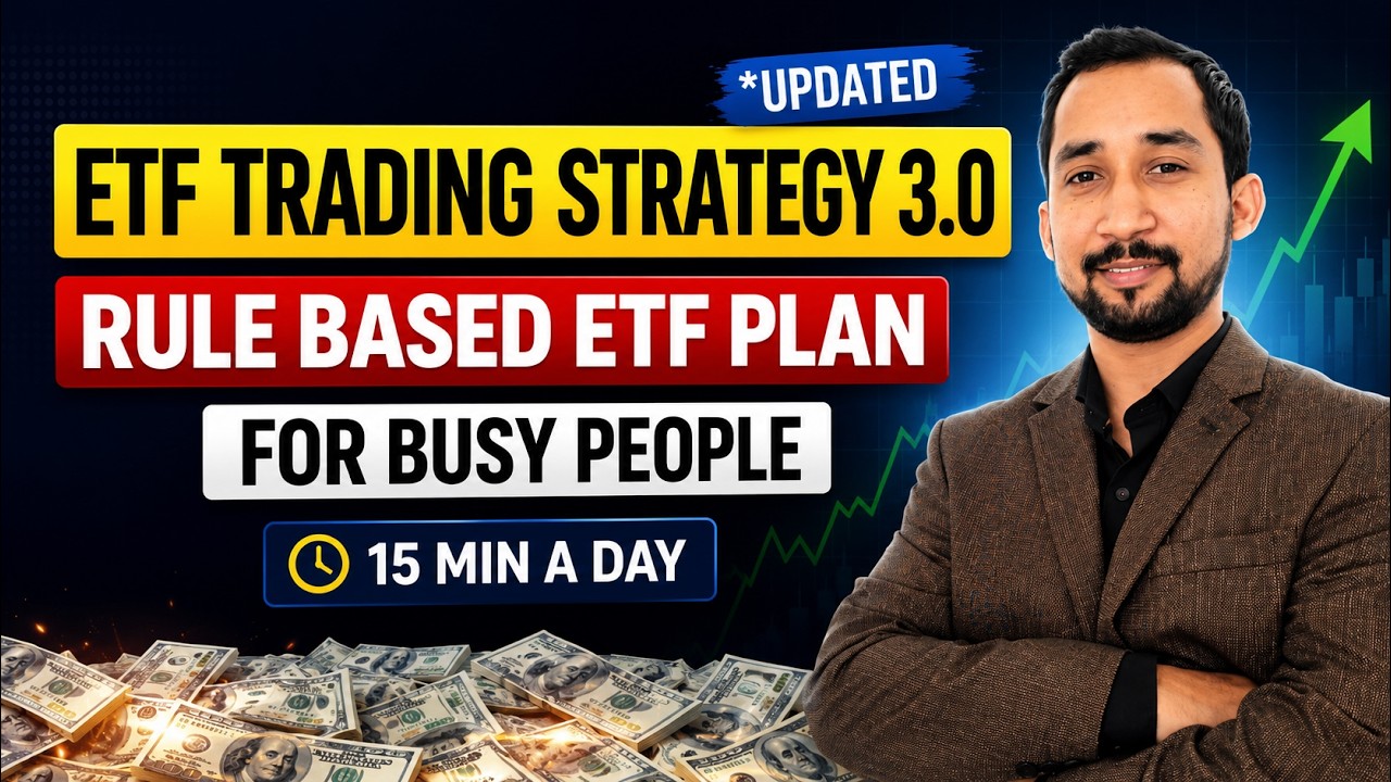 ETF TRADING STRATEGY 3.0 For Busy People | RULE BASED ETF PLAN |