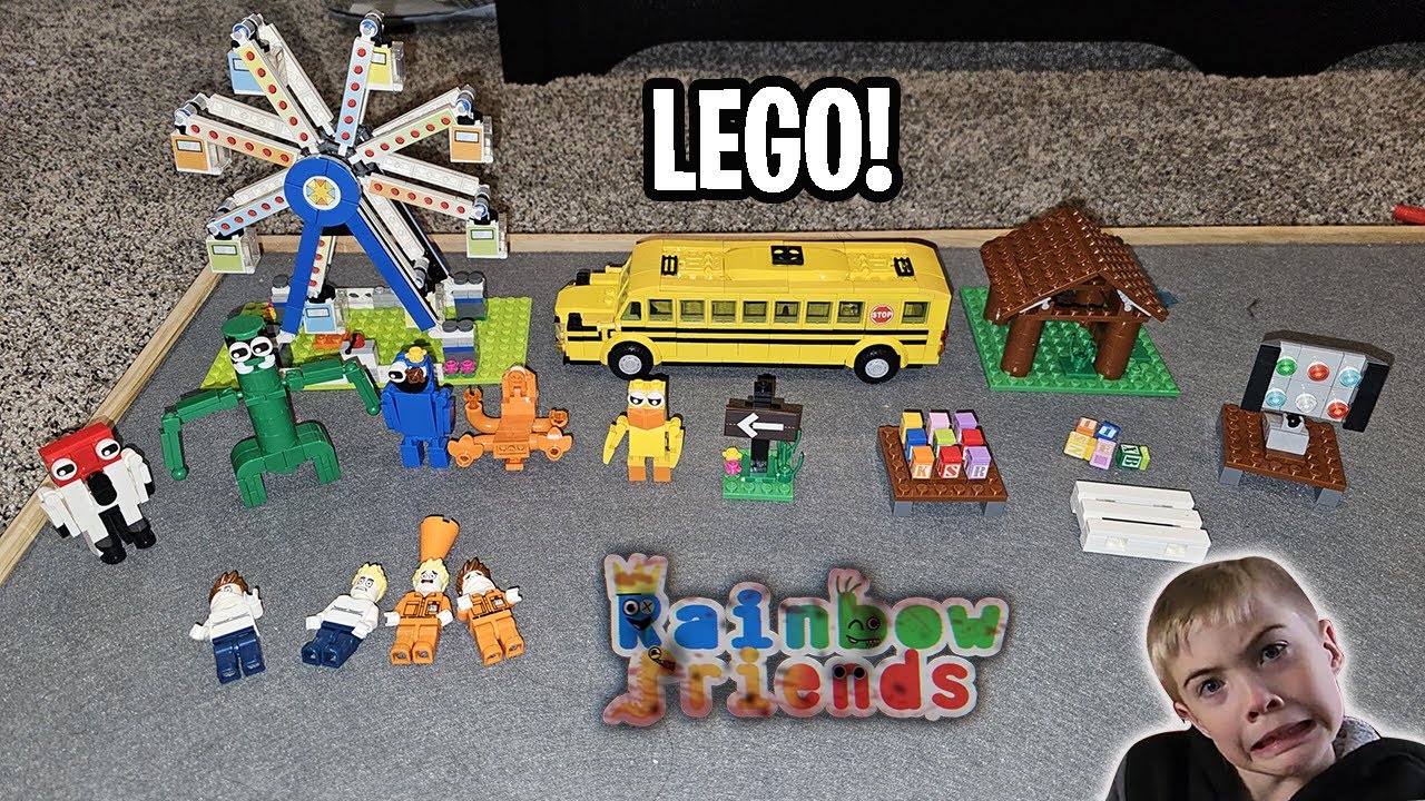 Making New Rainbow Friends Lego Sets!