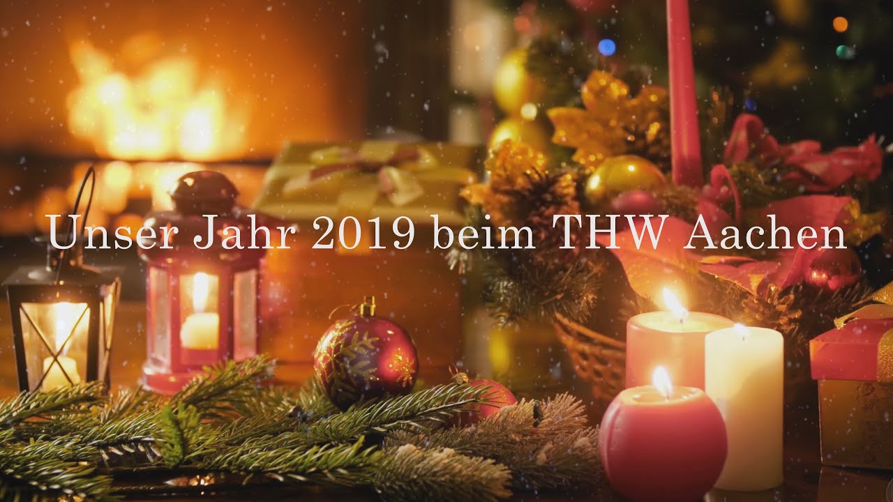 R&uuml;ckblick 2019 THW Ortsverband Aachen