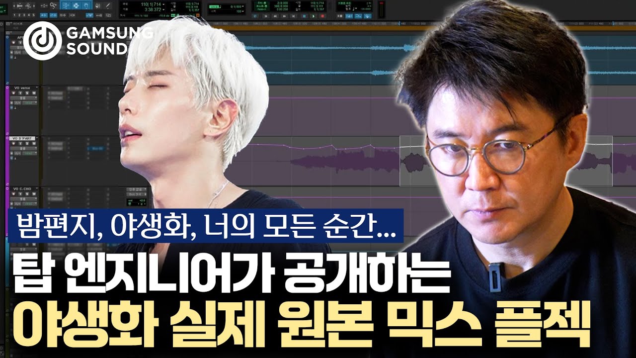 야생화 엔지니어가 직접 리뷰하는 야생화 원본 믹스 프로젝트ㅣ3편 [감성 사운드] 미디, 작곡