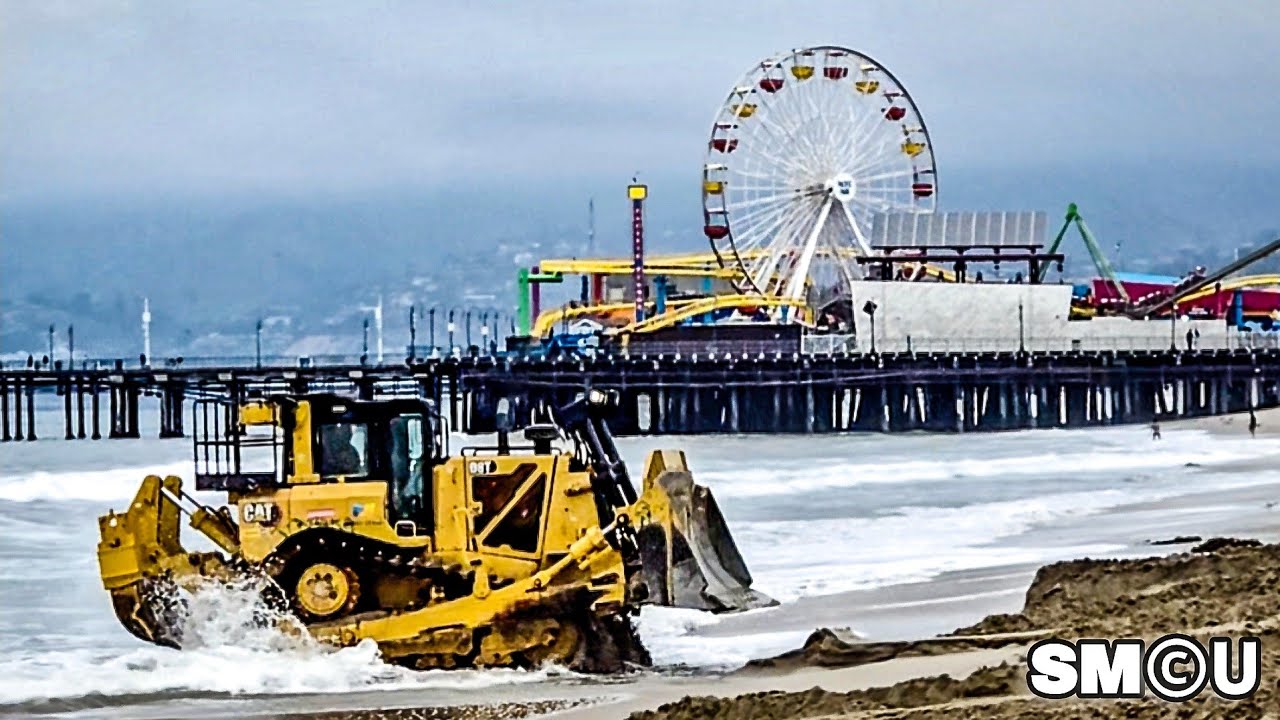 𝗢𝗖𝗘𝗔𝗡 𝗦𝗔𝗙𝗘𝗧𝗬 𝗠𝗘𝗔𝗦𝗨𝗥𝗘: Storm Drain Sealed to Prevent Exposure to Urban Runoff at Santa Monica Beach