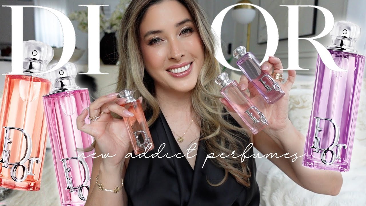 НОВЫЕ ПАРФЮМЫ DIOR ADDICT: DIOR Rosy Glow, DIOR Purple Glow, DIOR Peachy Glow 