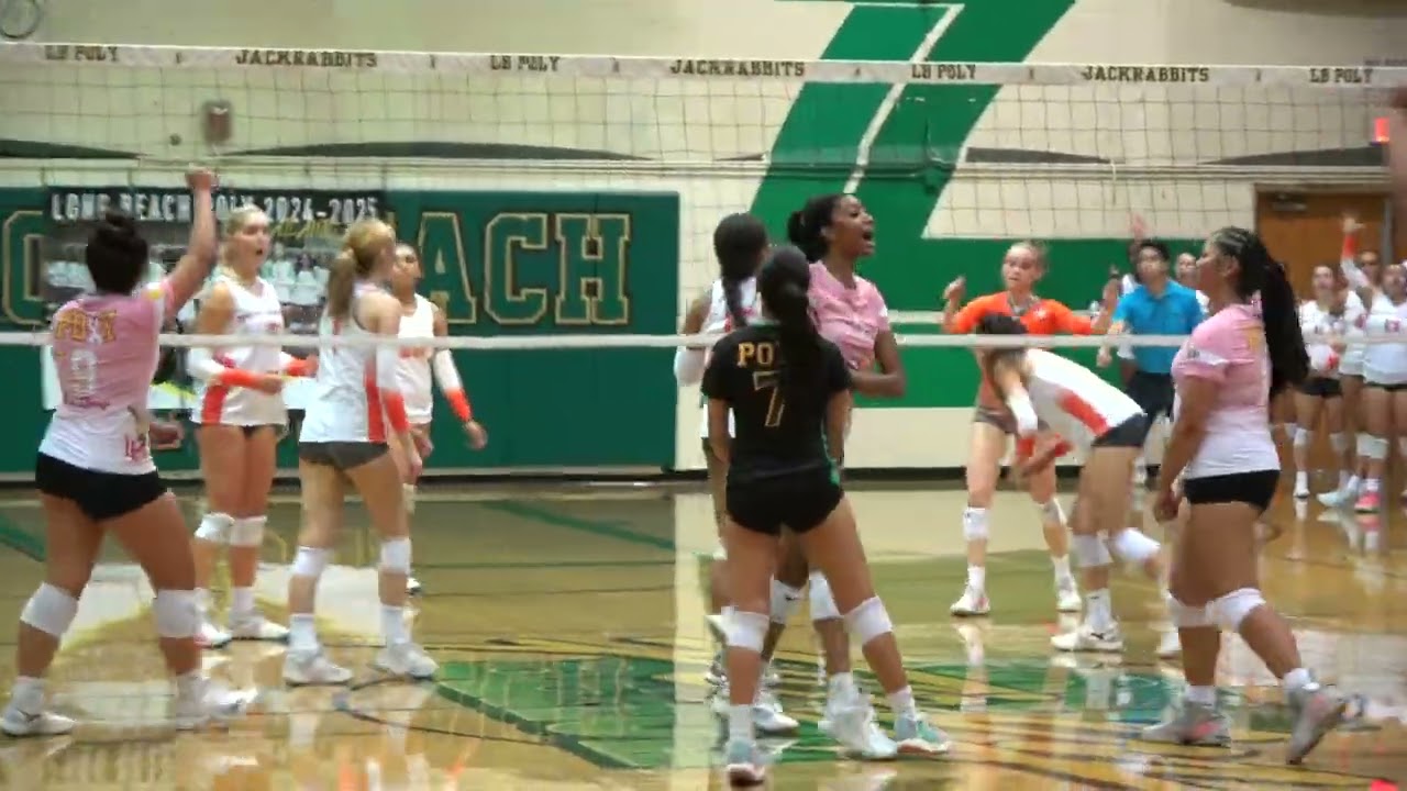 CIF Girls' Volleyball: Long Beach Poly vs St. Joseph