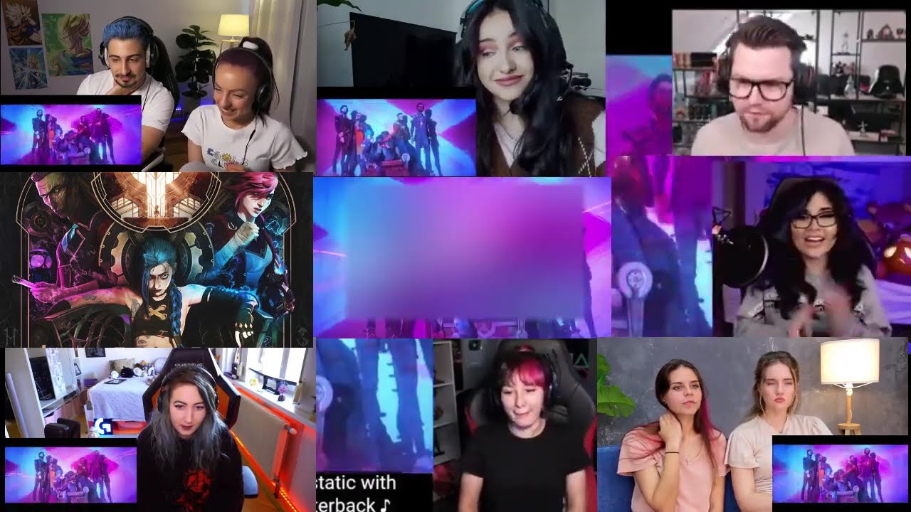 Imagine Dragons x JID Enemy (from the series Arcane League of Legends) || ShuriiKen Reaction Mashup