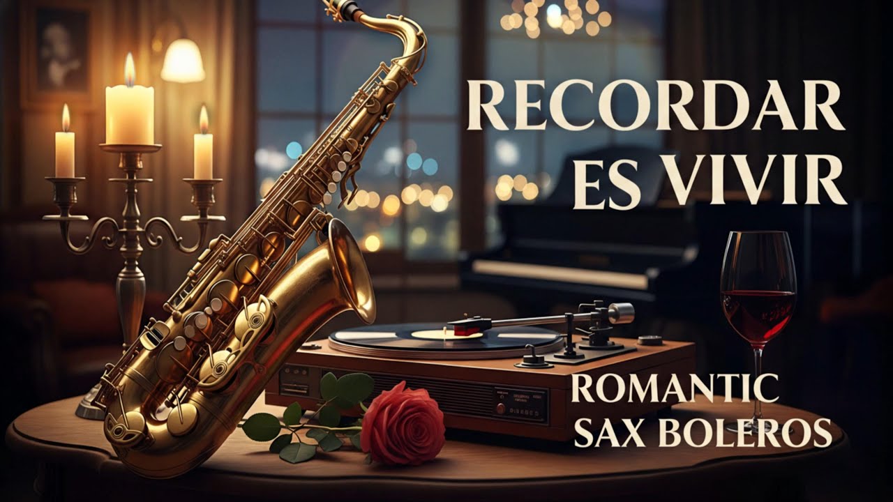 Romantic Sax Boleros 🎷 Para Viajar en el Tiempo Y No Olvidar 📻