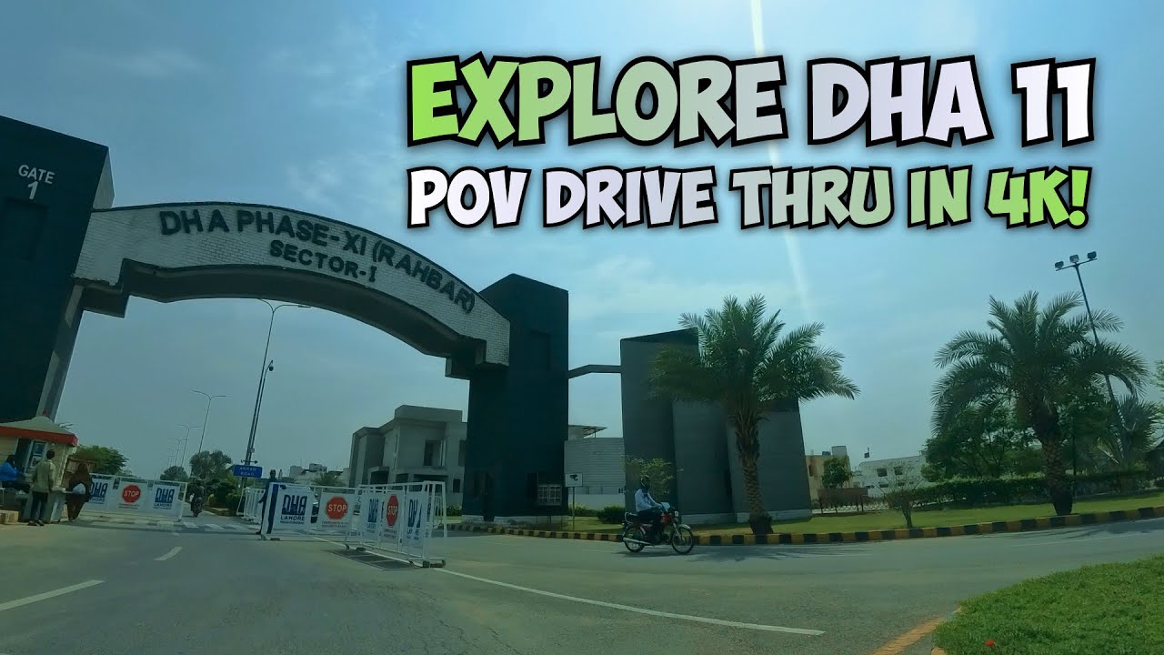 DHA 11 Rahbar #Lahore Drive 🚗 | Full #POV Tour in #4K