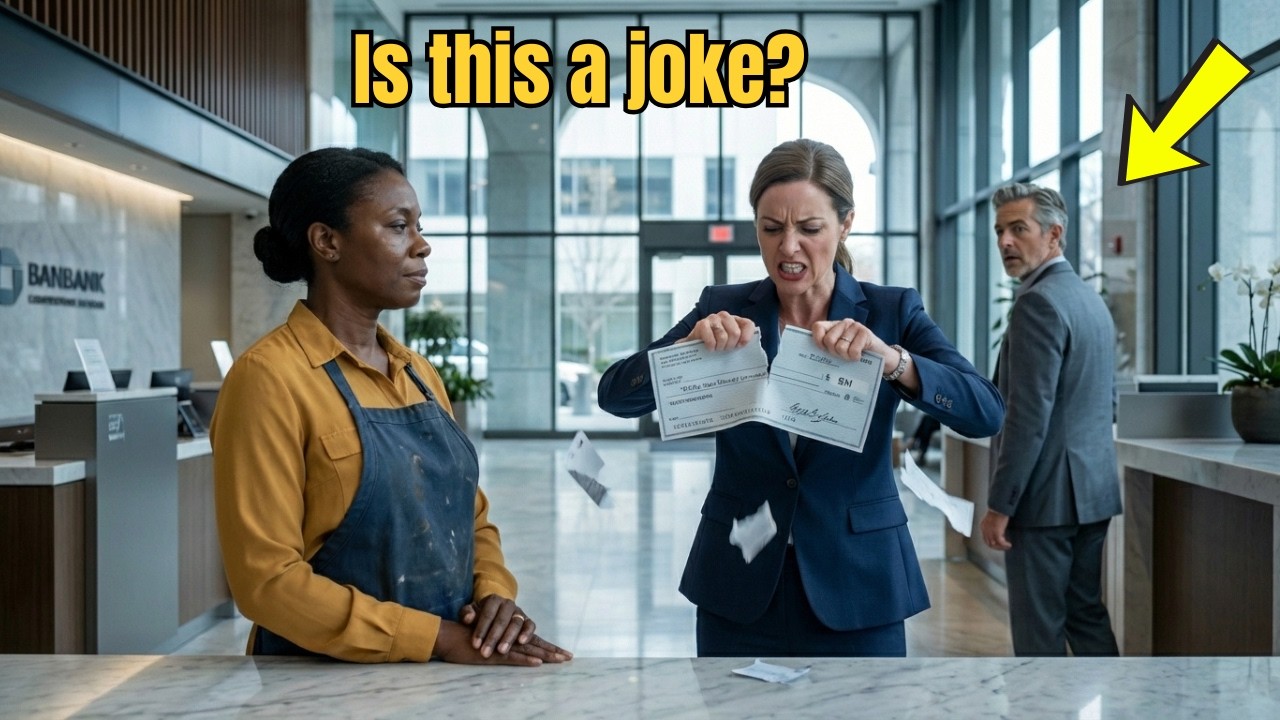 Bank Manager Laughs at a $8M Check — Seconds Later, the Room Falls Silent