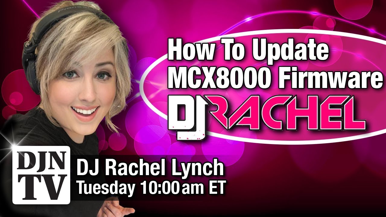 Как обновить прошивку #DenonDJ MCX8000 шаг за шагом с диджеем Рэйчел Линч | #DJNTV