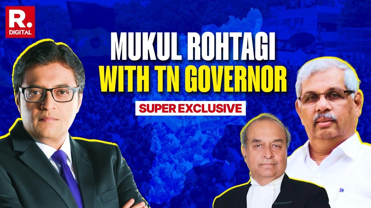 Mukul Rohatgi & TN Governor Rajendra Arlekar Super Exclusive With Arnab: Who Should Form Govt In TN