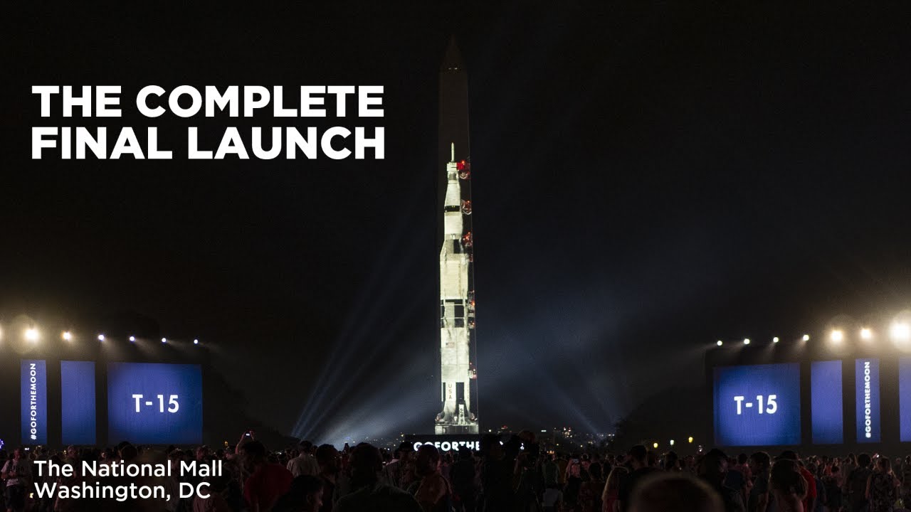Apollo 50: Go for the Moon Final Show | Apollo 11 Washington Monument