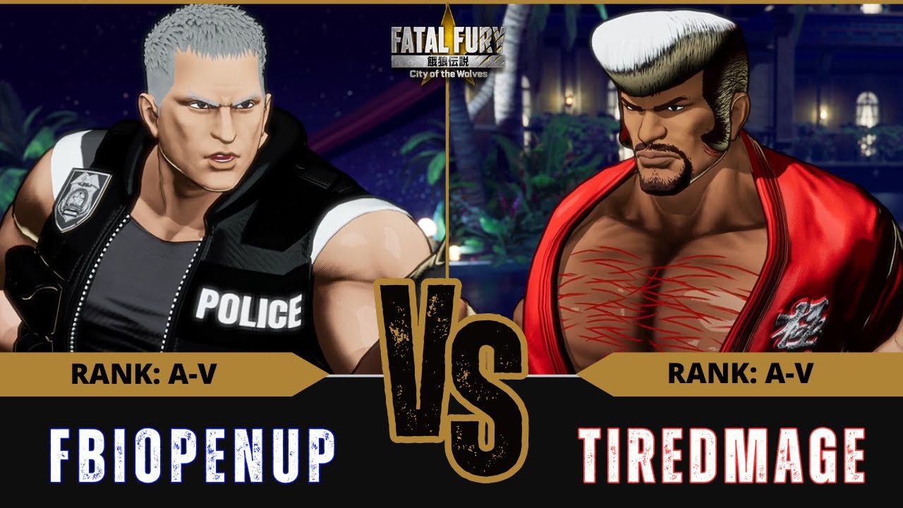 FF:CotW🐺 FBIOPENUP (Kevin Rian) vs TIREDMAGE (Marco Rodrigues)⭐Replay Match - [FATAL FURY: CotW]