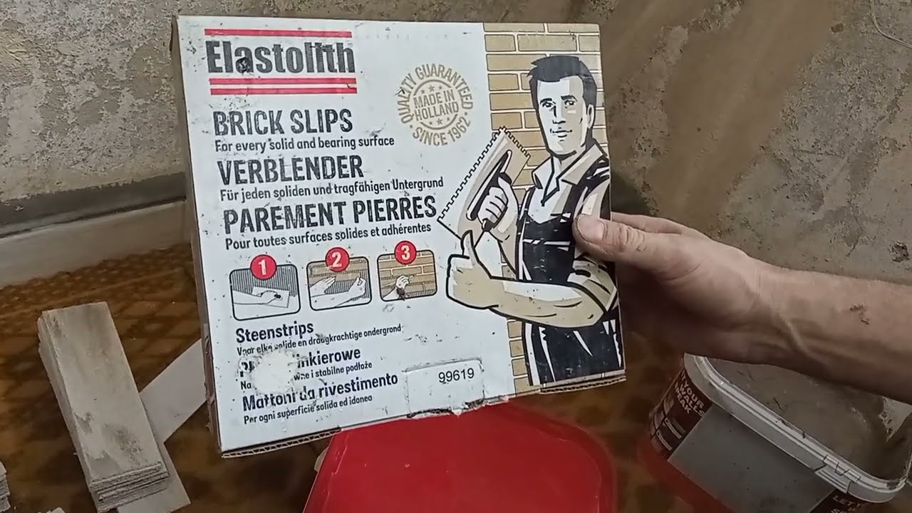 Montaż płytek mineralnych, klinkierowej Elastolith