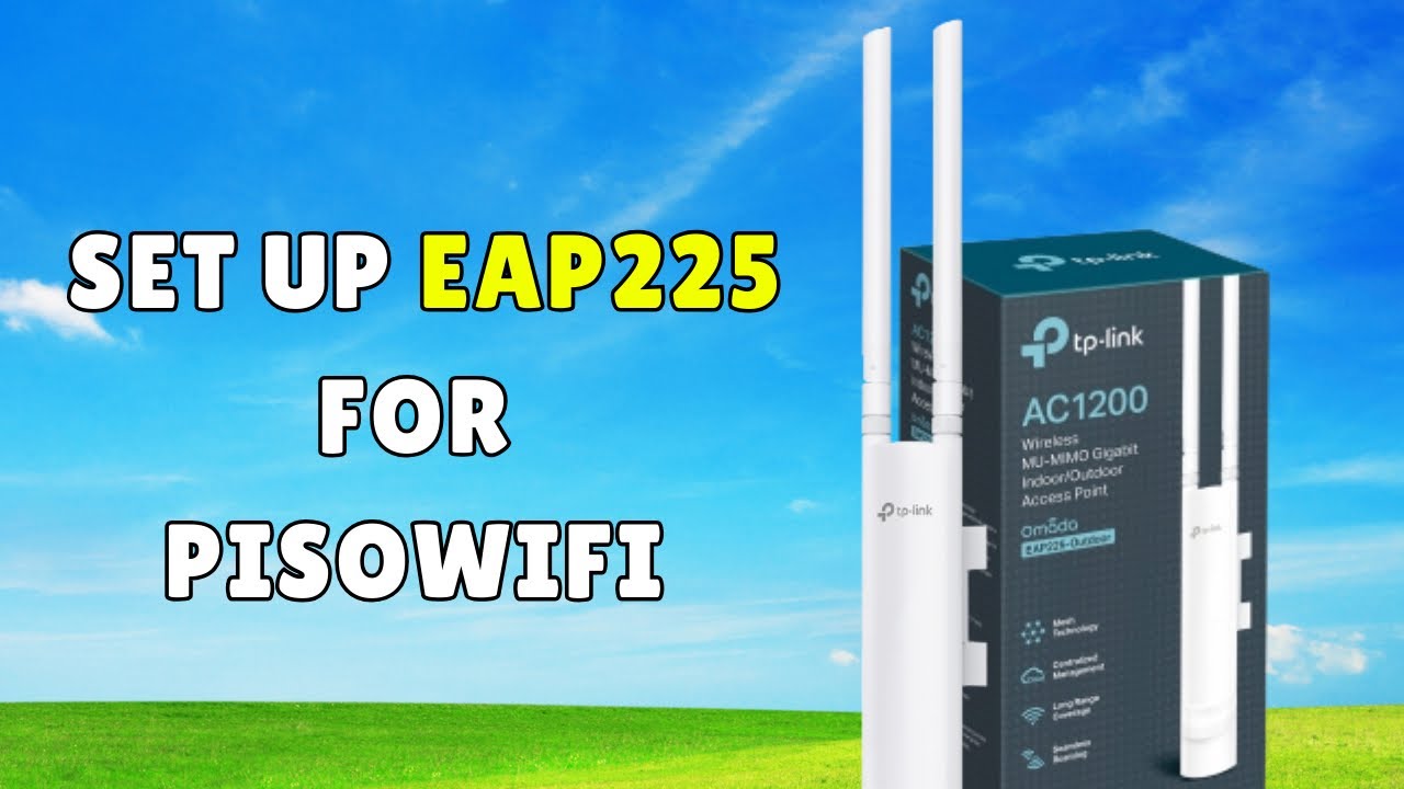 How to Configure TP-Link EAP225 as Access Point for PISOWIFI