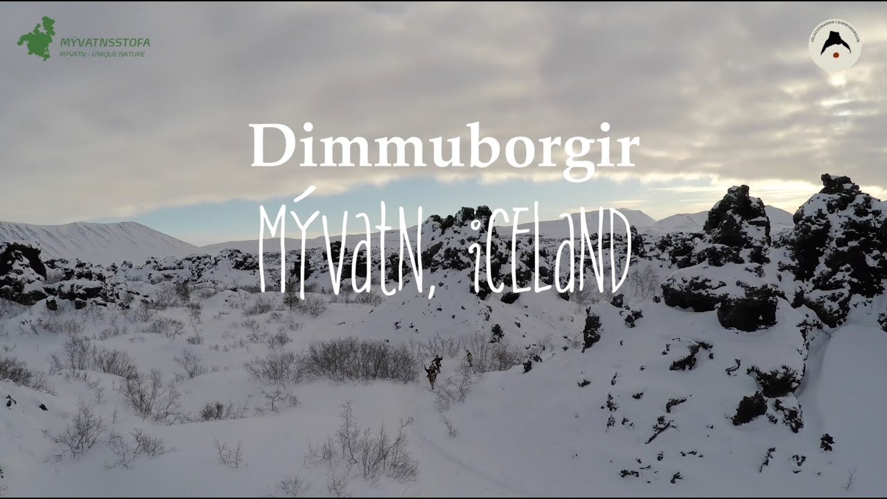 Yule lads in Dimmuborgir, Myvatn Iceland