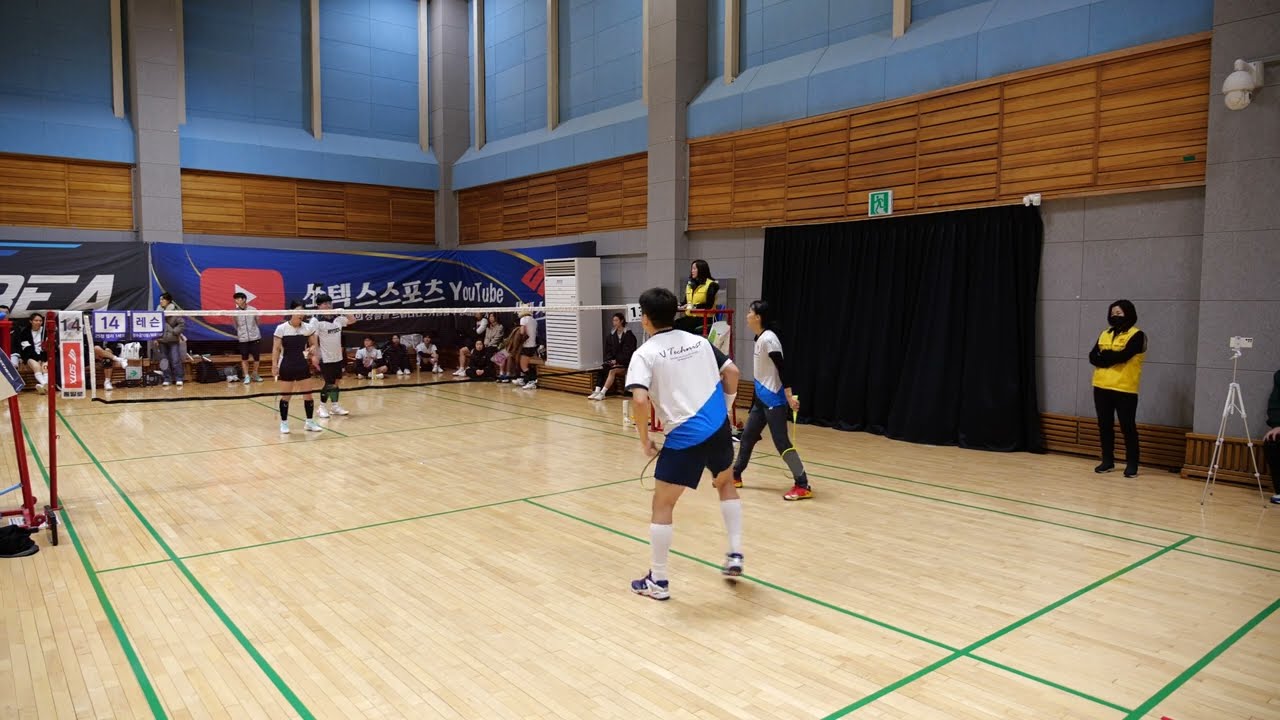 2024 쏘텍스컵 통일로 스포츠연맹 전국 배드민턴대회 30혼복A 한만청 이진아 VS 강병수 이영주