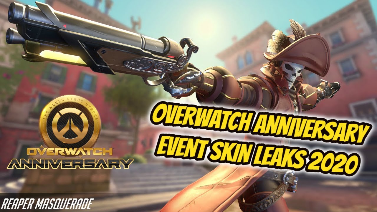 Overwatch - OVERWATCH ANNIVERSARY EVENT LEAKS 2020 - SKIN LEAKS and RELEASE DATE