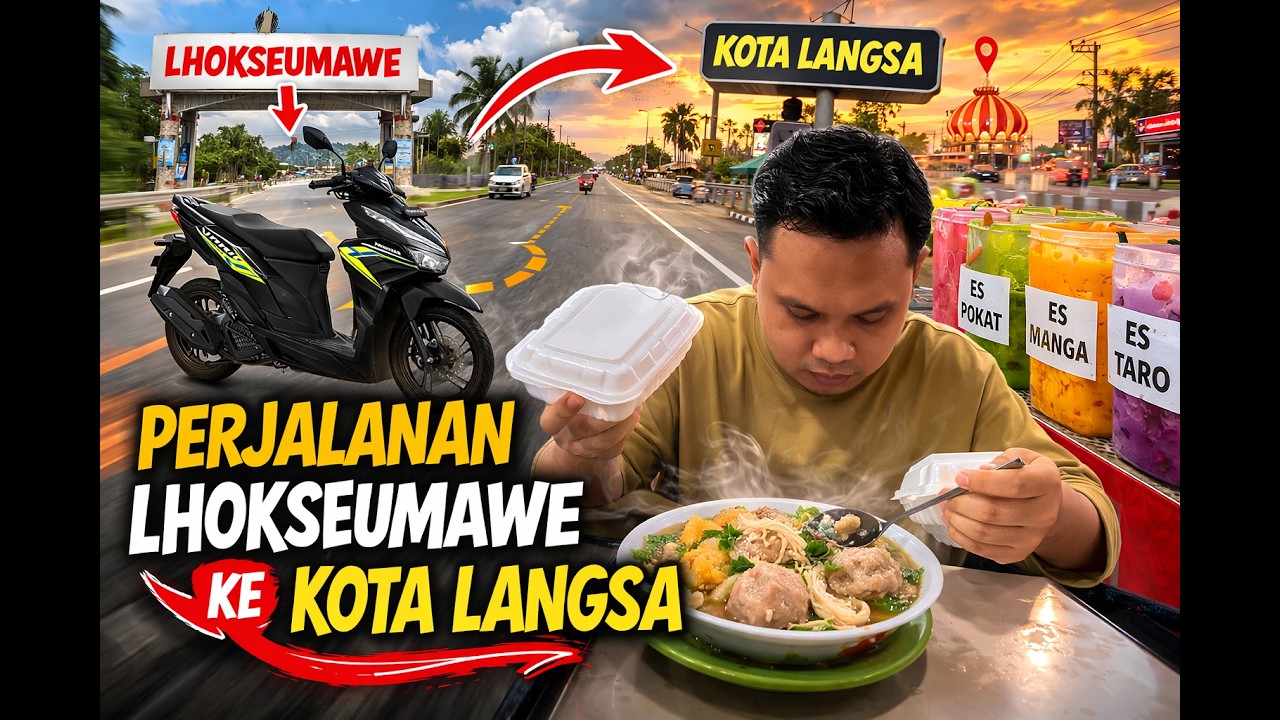 Puasa motoran dari Lhokseumawe ke Langsa 