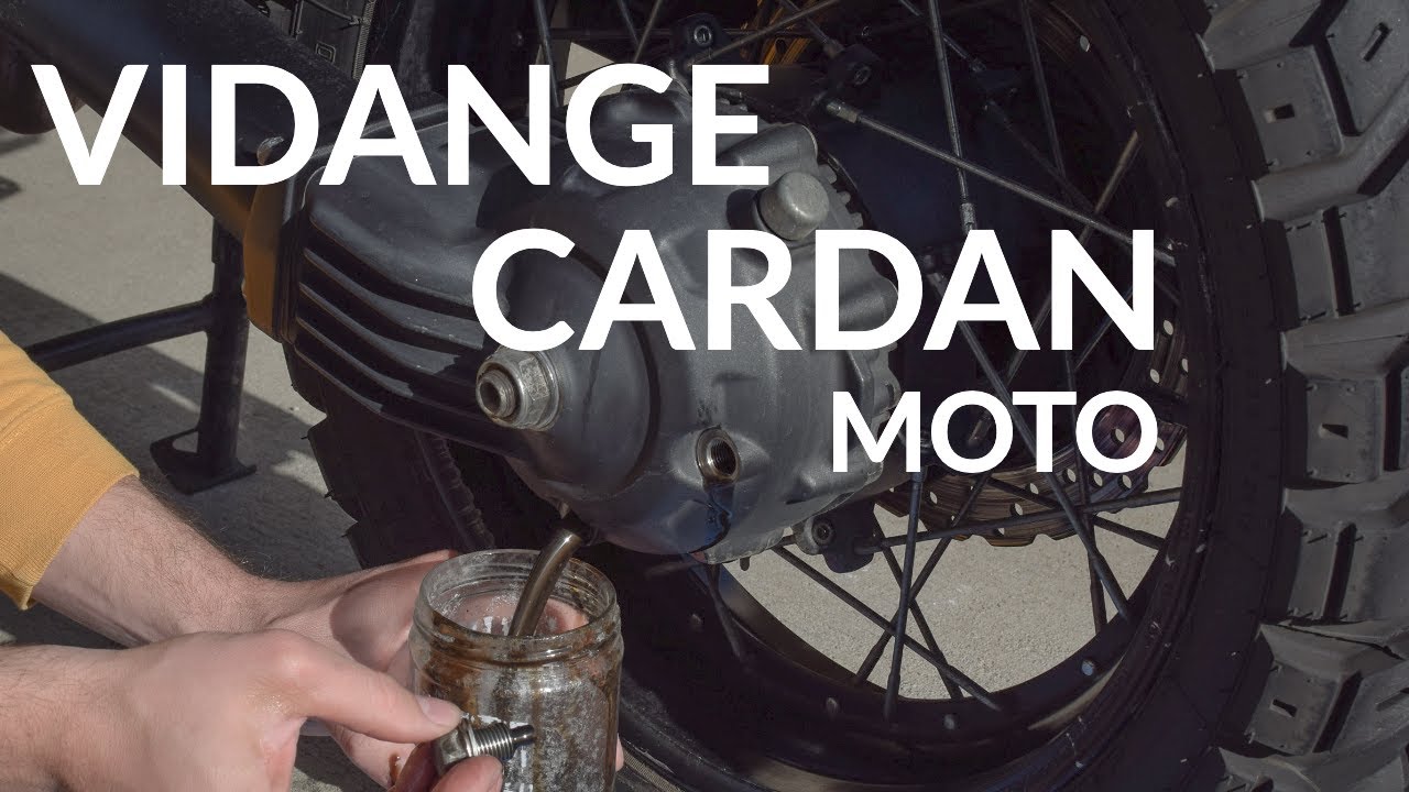 Vidange Cardan Moto - Tuto Mécanique Moto Facile