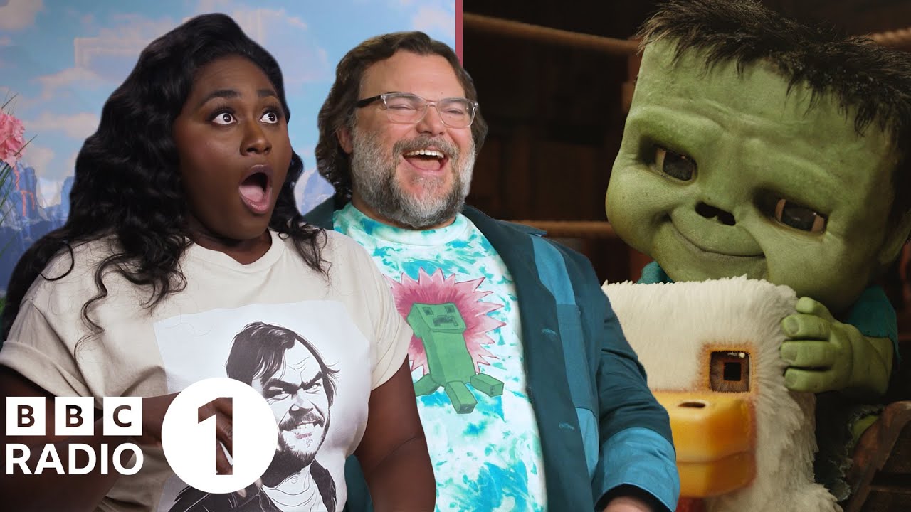 Minecraft’s Jack Black and Danielle Brooks - “I’m going to make a meal out of that one!”