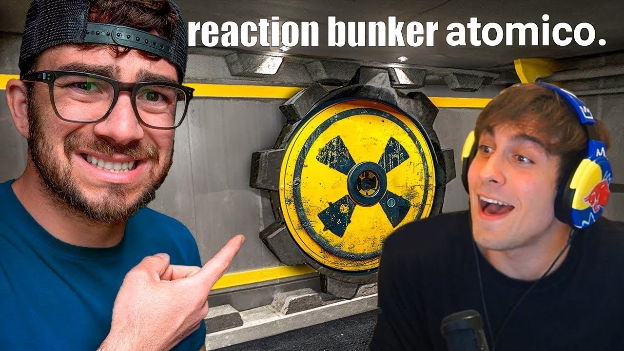 BLUR REACTION a MICHELE MOLTENI - TRASFORMA il MEGA BUNKER nel VAULT DI FALLOUT - con il MAESTRO