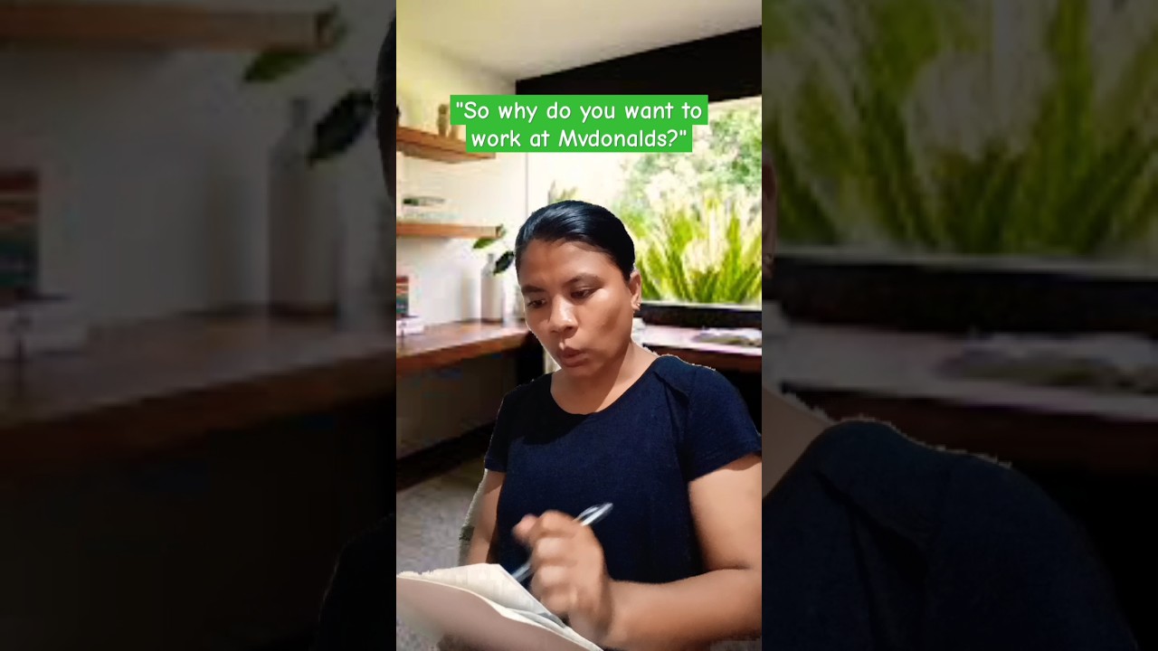 Why do you want to work at Mcdonalds🤣😱 #shorts #interview #funny #comedy #trending #viral