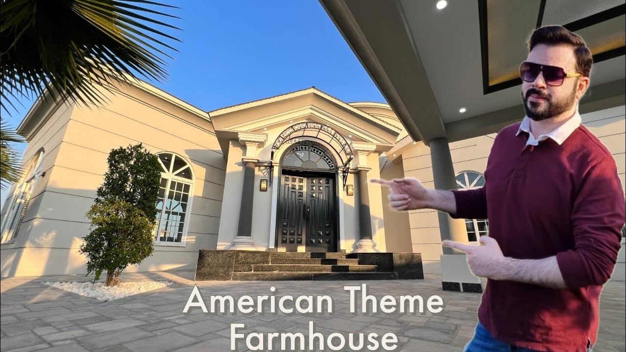 4 Kanal American Style Farmhouse for sale in Gulberg Green Islamabad | Price 35 Crore Only.