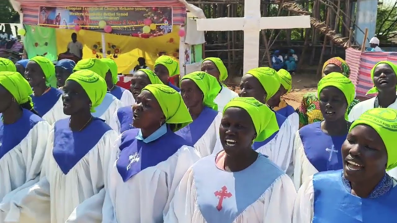 EECMY-WGBS Gambella Presbytery Merry Christmas day 2025** Zone B Youth group**