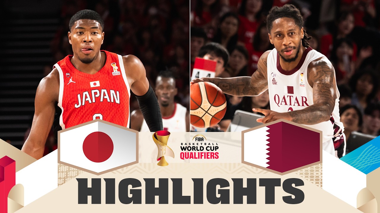 Japan 🇯🇵 v Qatar 🇶🇦 | Highlights | FIBA Basketball World Cup 2027 Asian Qualifiers