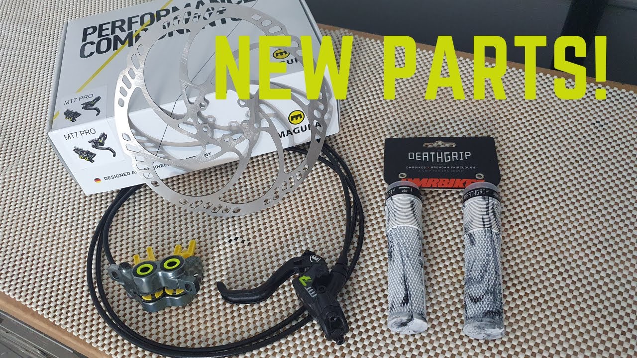 New Parts! Unboxing and Installing Magura MT7 and DMR Deathgrips