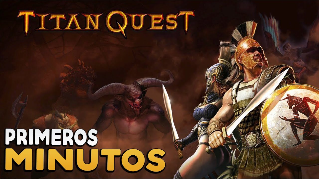 Titan Quest: Primeros Minutos de juego (Gameplay Espa&ntilde;ol) PC