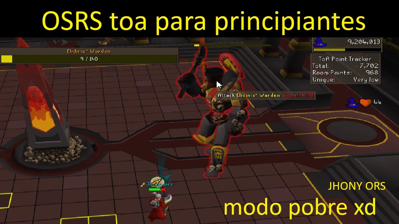 Guia Toa Para principiantes OSRS español