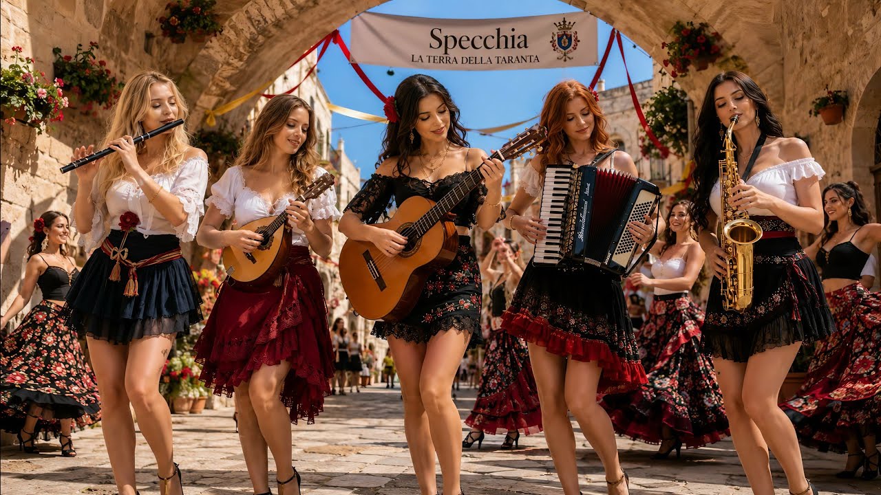 Feel-Good Flamenco Fusion - Uplifting Spanish Guitar, Mandolin, Accordion, Flute & Sax for Every Day