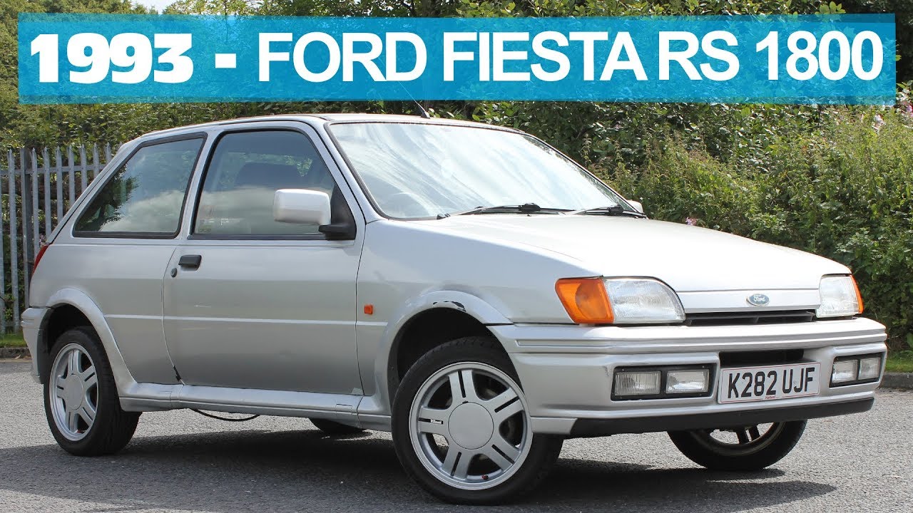 For Sale 1993 Ford Fiesta RS 1800 - Moondust Silver - 1.8 16V 130bhp