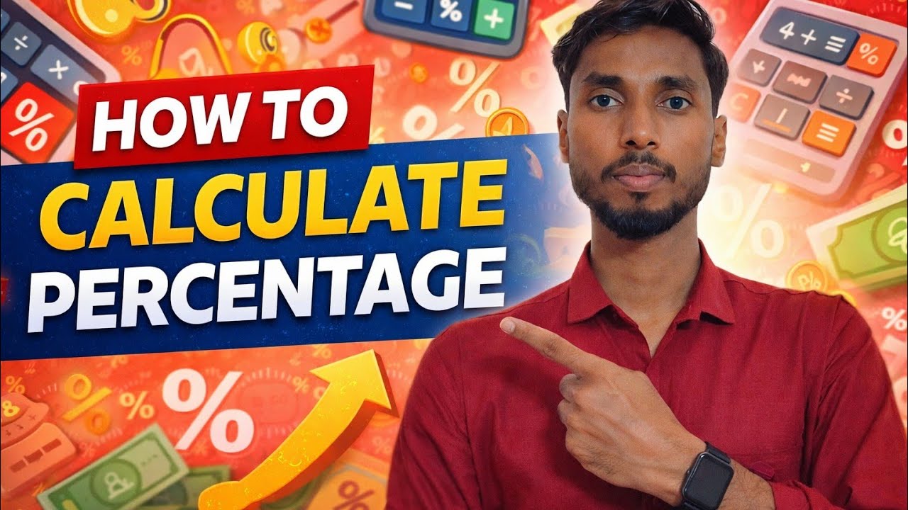 How to convert Percentage(%) numbers into fractional numbers......🤔🤔 #maths#percentage #education 