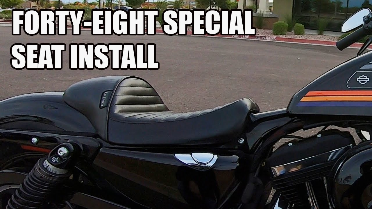 Le Pera Stubs Cafe Seat Install - Harley-Davidson Forty-Eight Special