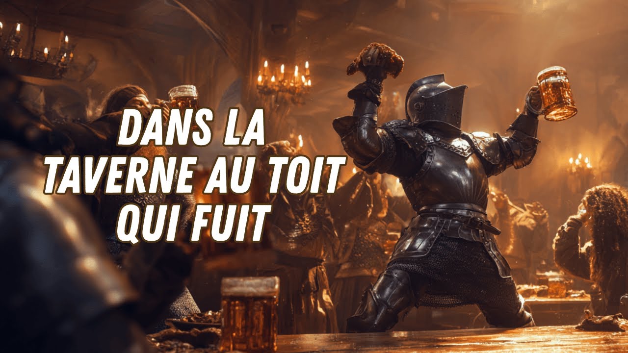 Chants de France – Dans la taverne au toit qui fuit | rock de taverne festif (Official Video)