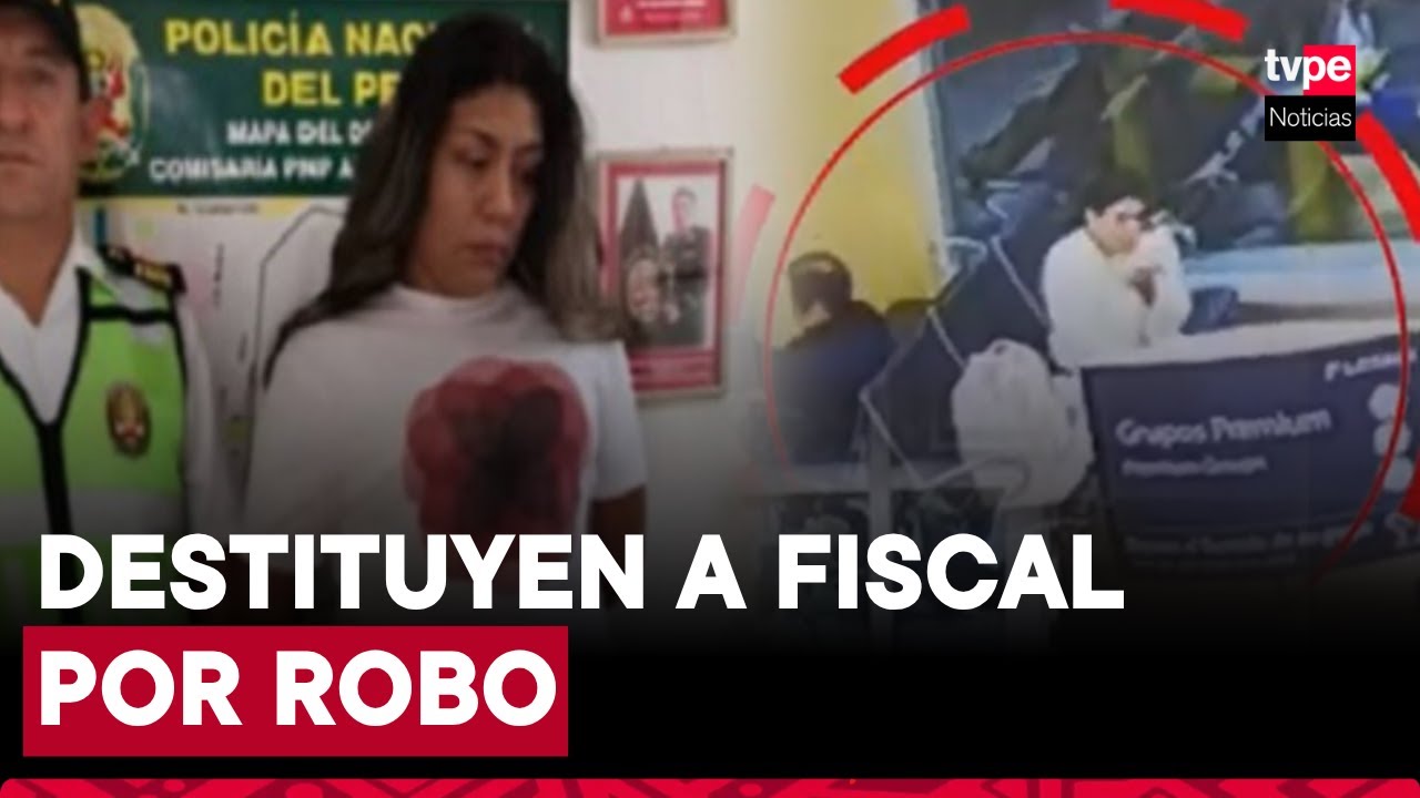Fiscal de Piura es detenida por hurtar bolso en aeropuerto Jorge Chávez: quedó registrado en video