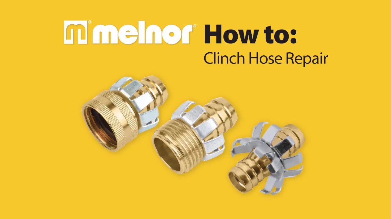 Melnor® How To: Metal Clinch Hose Repair