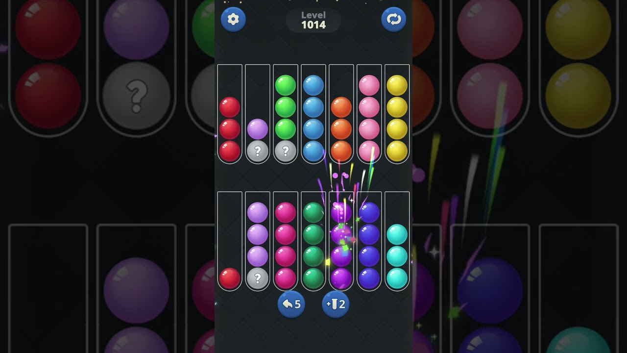 Ball Sort by Infinite Joy: Levels 1014, 1015