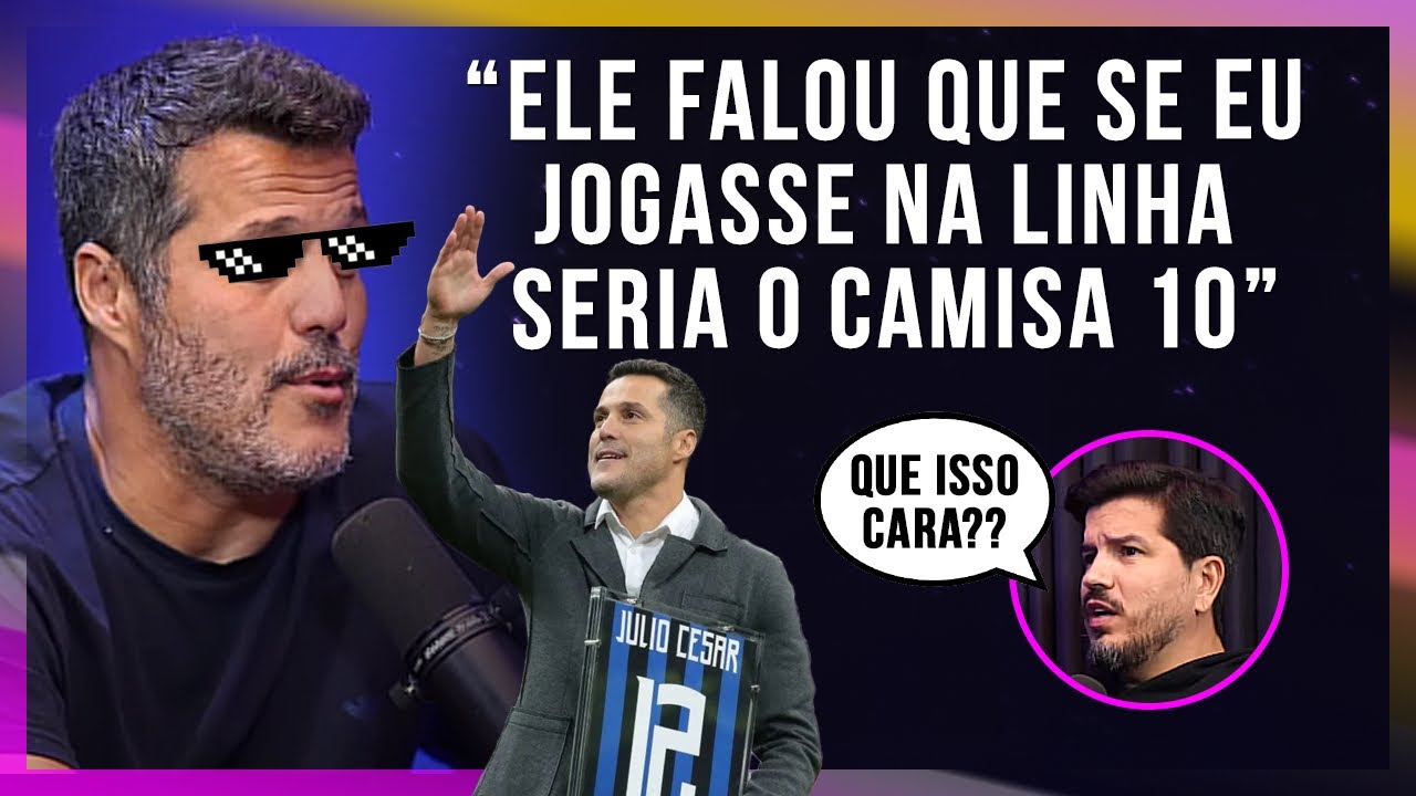 O TÉCNICO QUE NÃO QUERIA JULIO CESAR NO GOL.