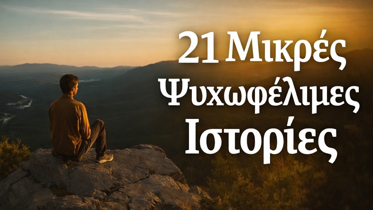 21 Μικρά διηγήματα που θα σε κάνουν να σκεφτείς διαφορετικά.