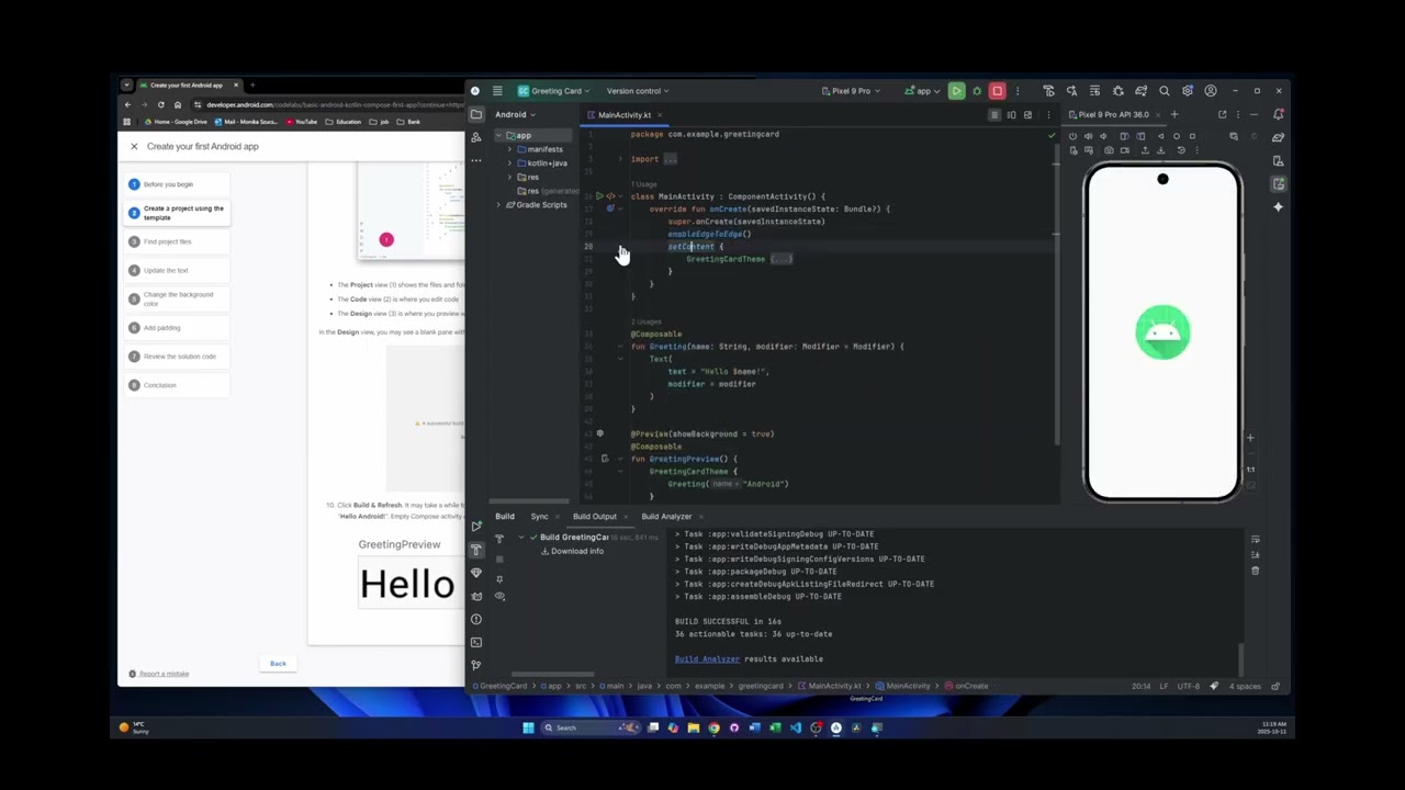 Build A Simple Android App With Kotlin and Android Studio Tutorial