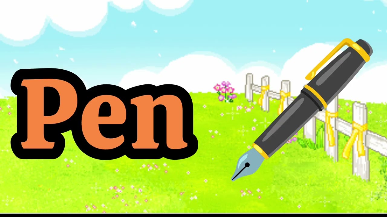 Things Around Us for Kids | English Learning Video📝 
