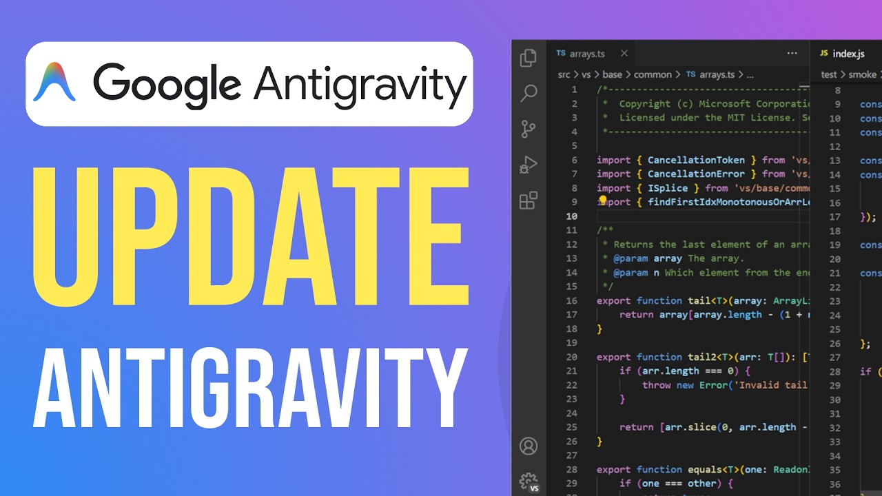 How To Update Google Antigravity - Full Guide