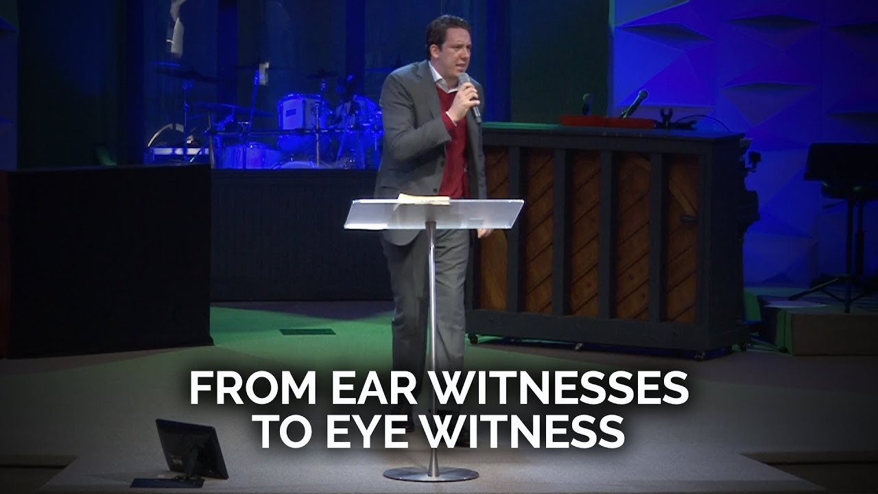 From Ear Witnesses to Eye Witnesses - Landon Gore